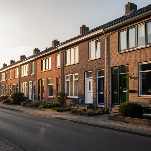 Monteur installeert kunststof kozijnen bij een woning in Enschede